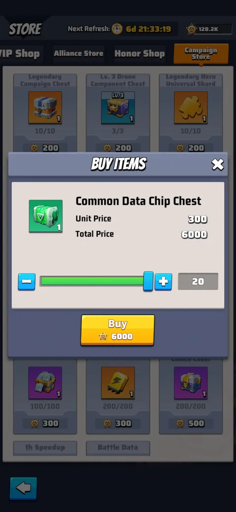 CampaignStore Common Data Chip Chest