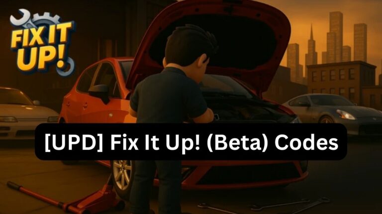 [UPD] Fix It Up! (Beta) Codes
