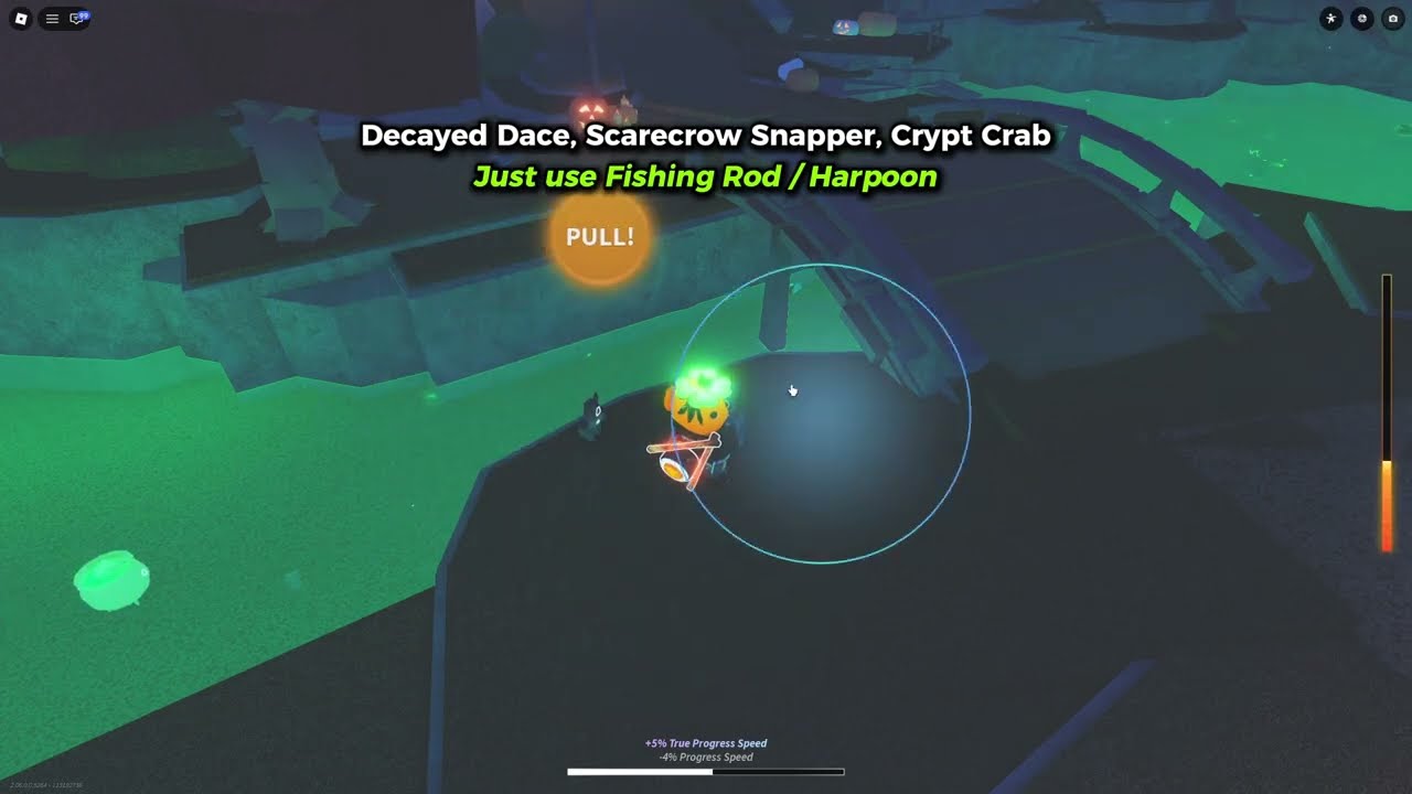 Appease all 6 Scarecrows bestiary catch requirements and bait preferences
