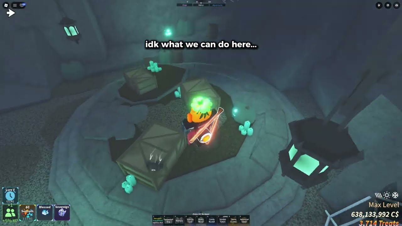 Appease all 6 Scarecrows reward chest containing Frightful Caskets and Vile Relic