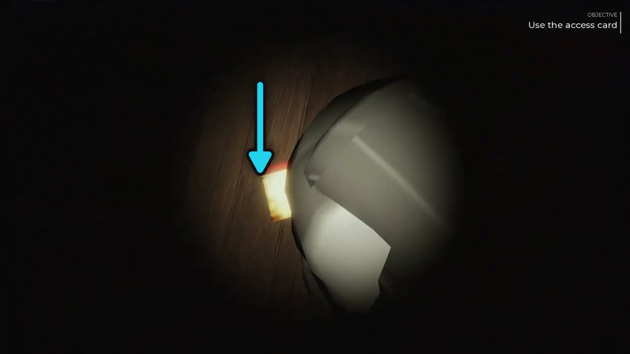 Bedside Manner Roblox Walkthrough pressing the switch to drop the access card