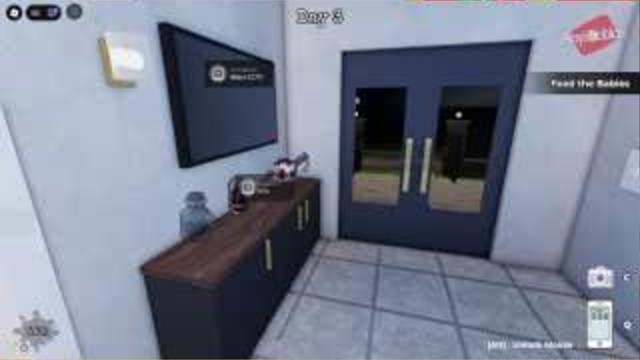 Clone Baby Care Anomaly supply shelf interface showing energy drink and beam flashlight