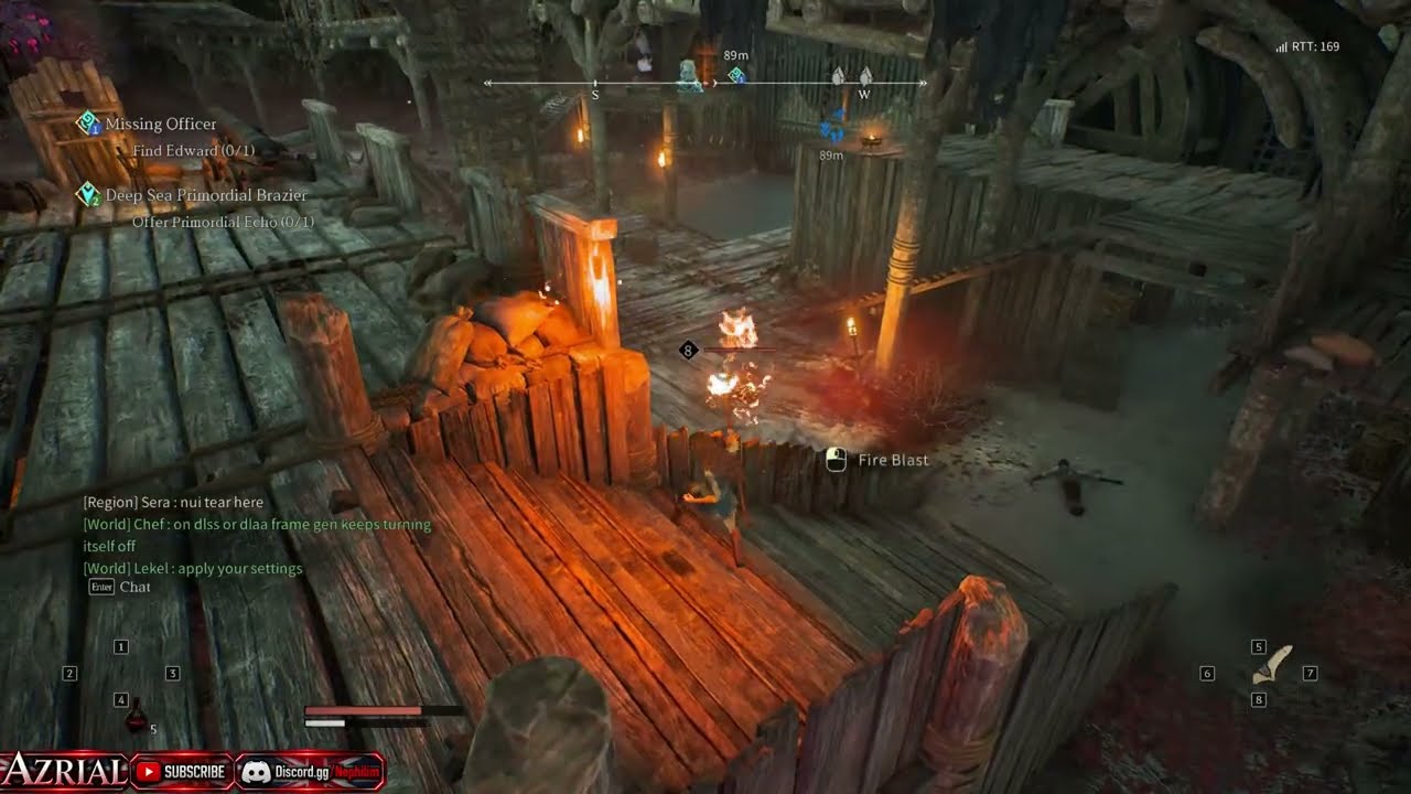 ArcheAge Chronicles Demo Berserker casting Warhammer elemental slam on boss