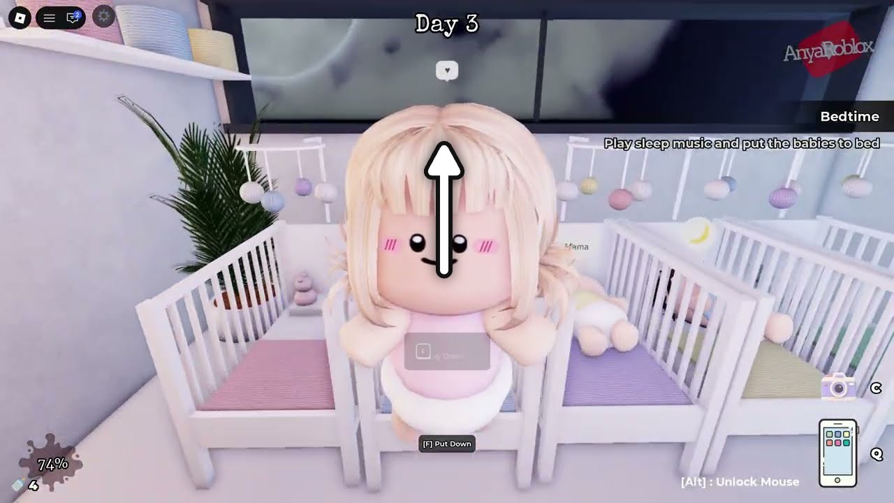 Clone Baby Care Anomaly fake police officer grabbing an infant in the kitchen
