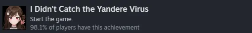 Yandere Virus Achievements - Techniques 1 Yandere Virus Achievements - Techniques 1