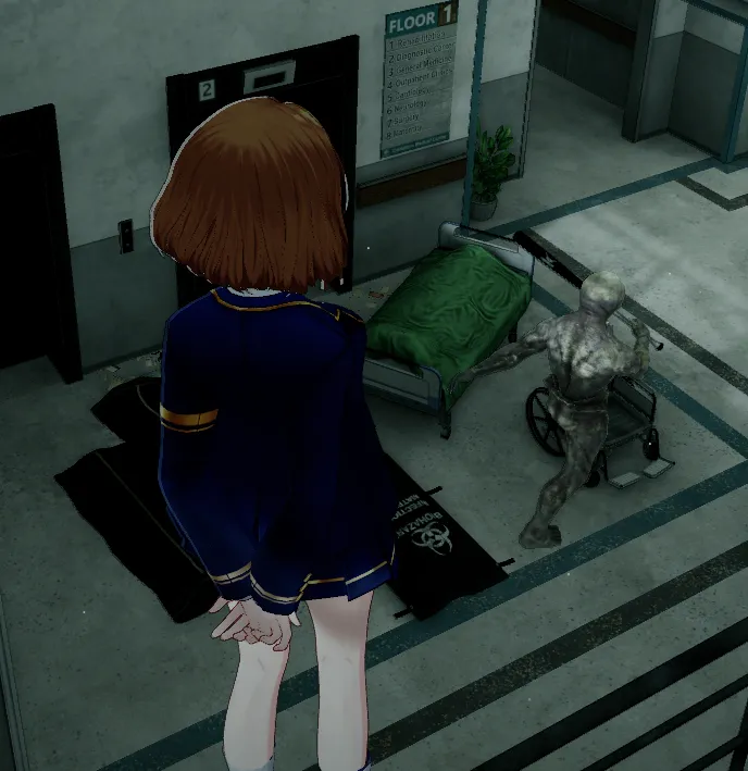 Yandere Virus Achievements - Nightmare Mode Hospital Map 14 Yandere Virus Achievements - Nightmare Mode Hospital Map 14