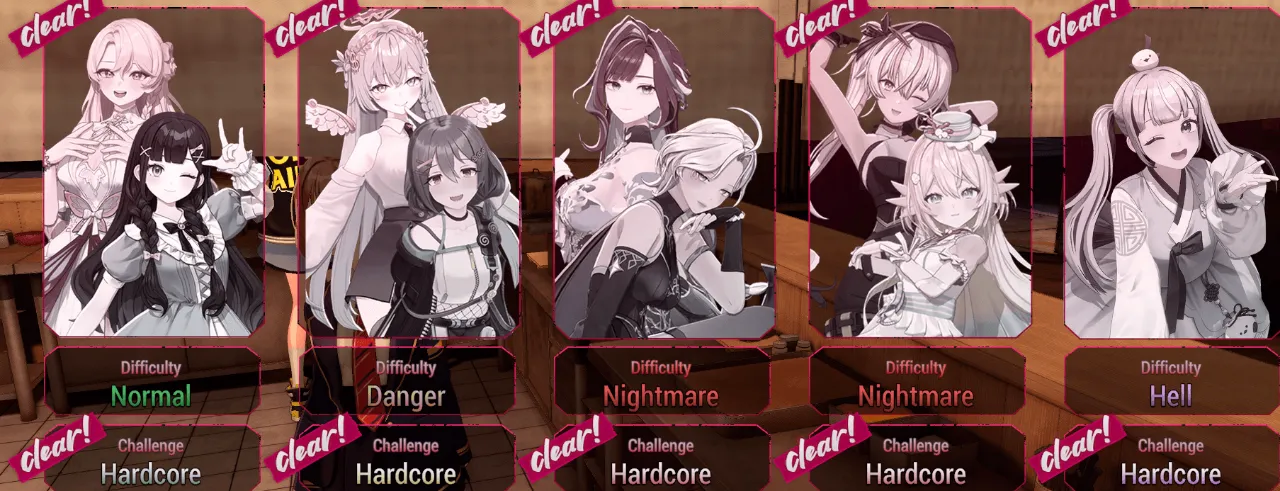 Yandere Virus Achievements - Stage Clear Achievements 36 Yandere Virus Achievements - Stage Clear Achievements 36